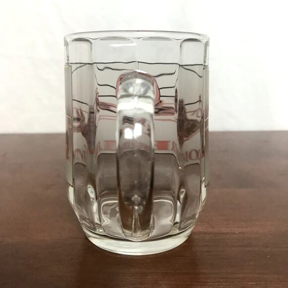 Unbranded Monterey California VTG Glass Souvenir Graphic Coffee Mug With Otters - Picture 3 of 9